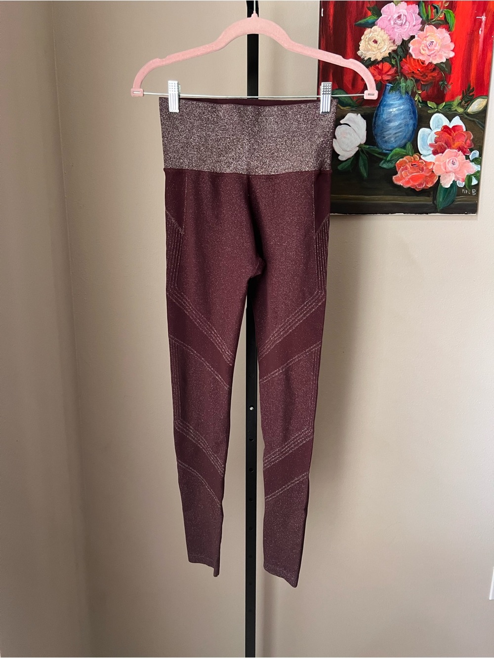 Athleta twilight Shimmer High-Waist Leggings - Sparkling Plum - Picture 2 of 7